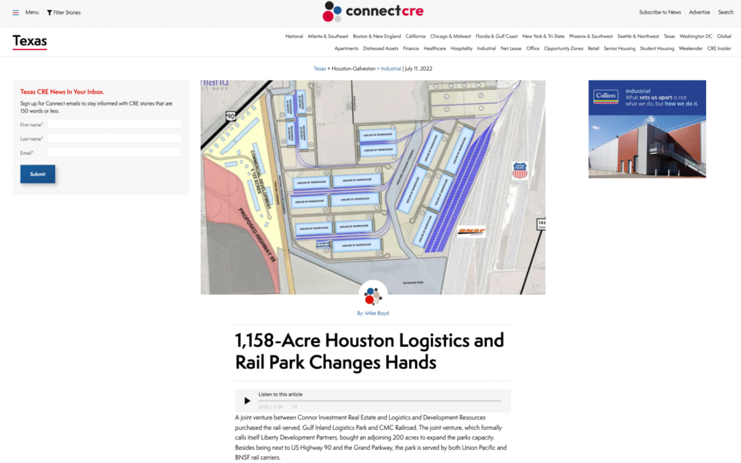 Connect CRE News Coverage